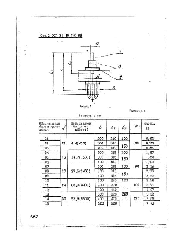 чертеж блока крепления подвески