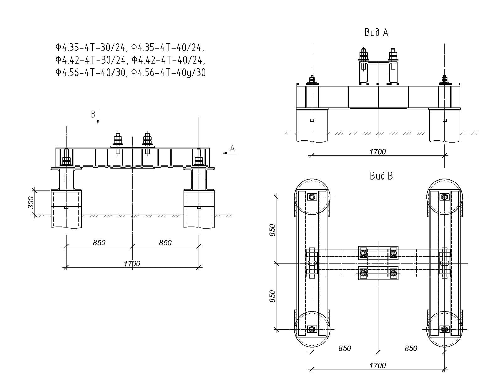 Чертеж Ф-4-35-4Т Чертеж Ф-4-35-4Т