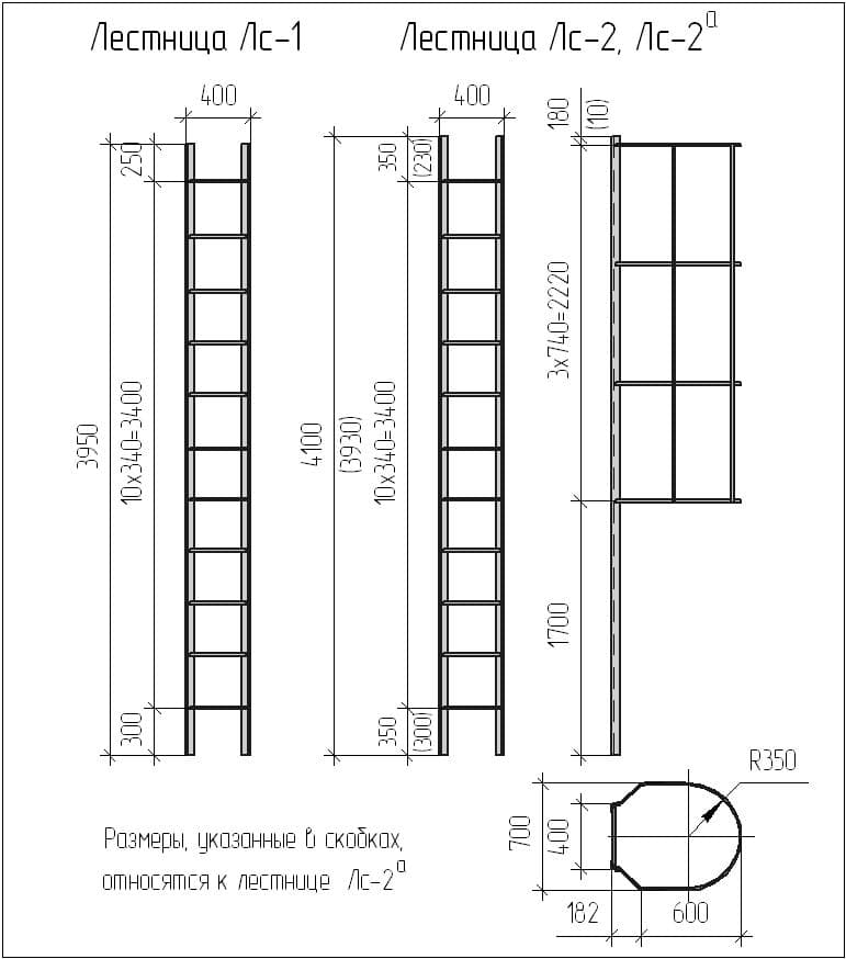 Чертеж лестницы Чертеж лестницы