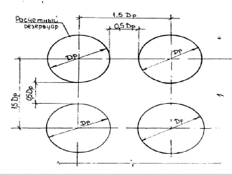 Расчетный резервуар ТП-704-1-249с-92