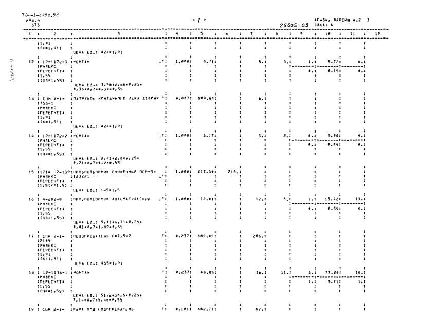 Локальная смета ТП 704-1-249с альбом 9