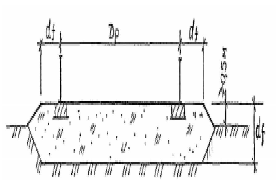 Схема резервуара ТП 704-1-254C-92 альбом 3