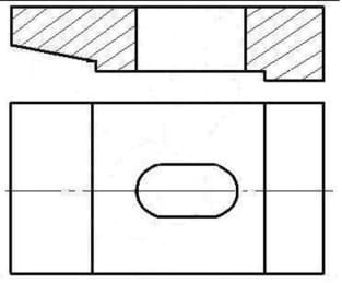 Чертеж комбинированной упорно-прижимной планки