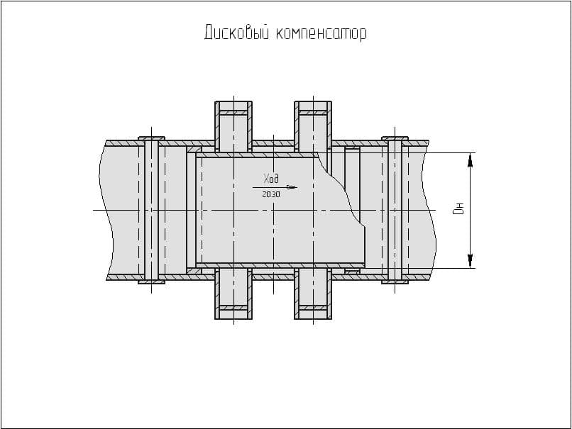 Изготовление компенсаторов по чертежам заказчика