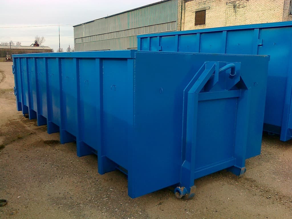 Стальной контейнер для ТБО для мультилифта