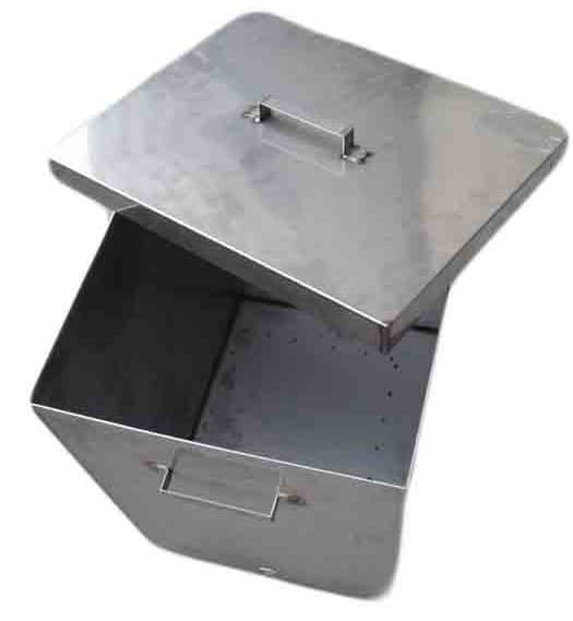 Контейнер с крышкой из нержавейки Контейнер с крышкой из нержавейки