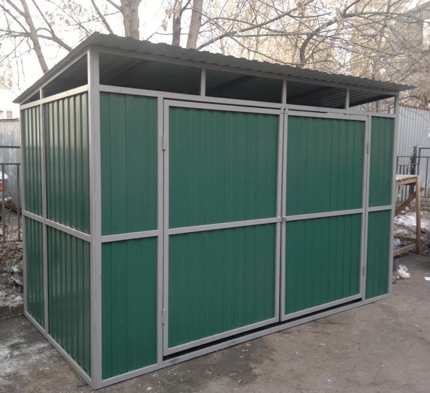 Закрытые Контейнерные Площадки Для Мусора Фото