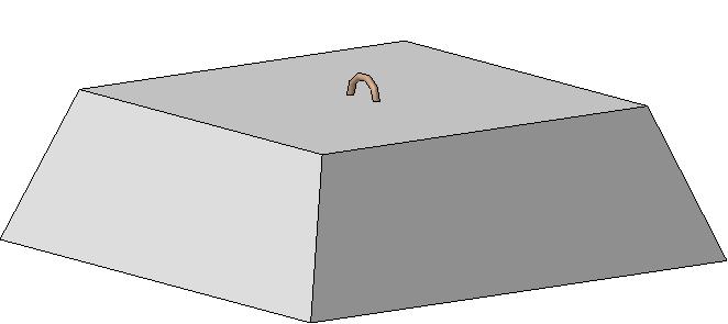 Якорь железобетонный рисунок