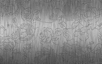 узоры на металлической поверхности