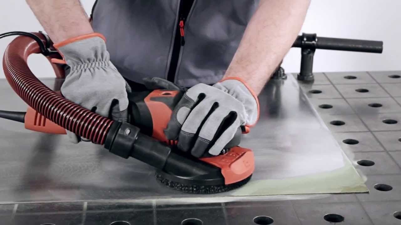 Шлифование нержавеющей стали