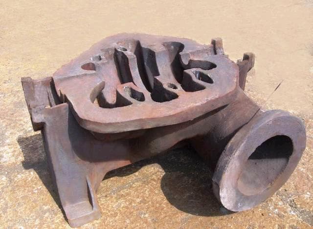 Чугунный корпус насоса