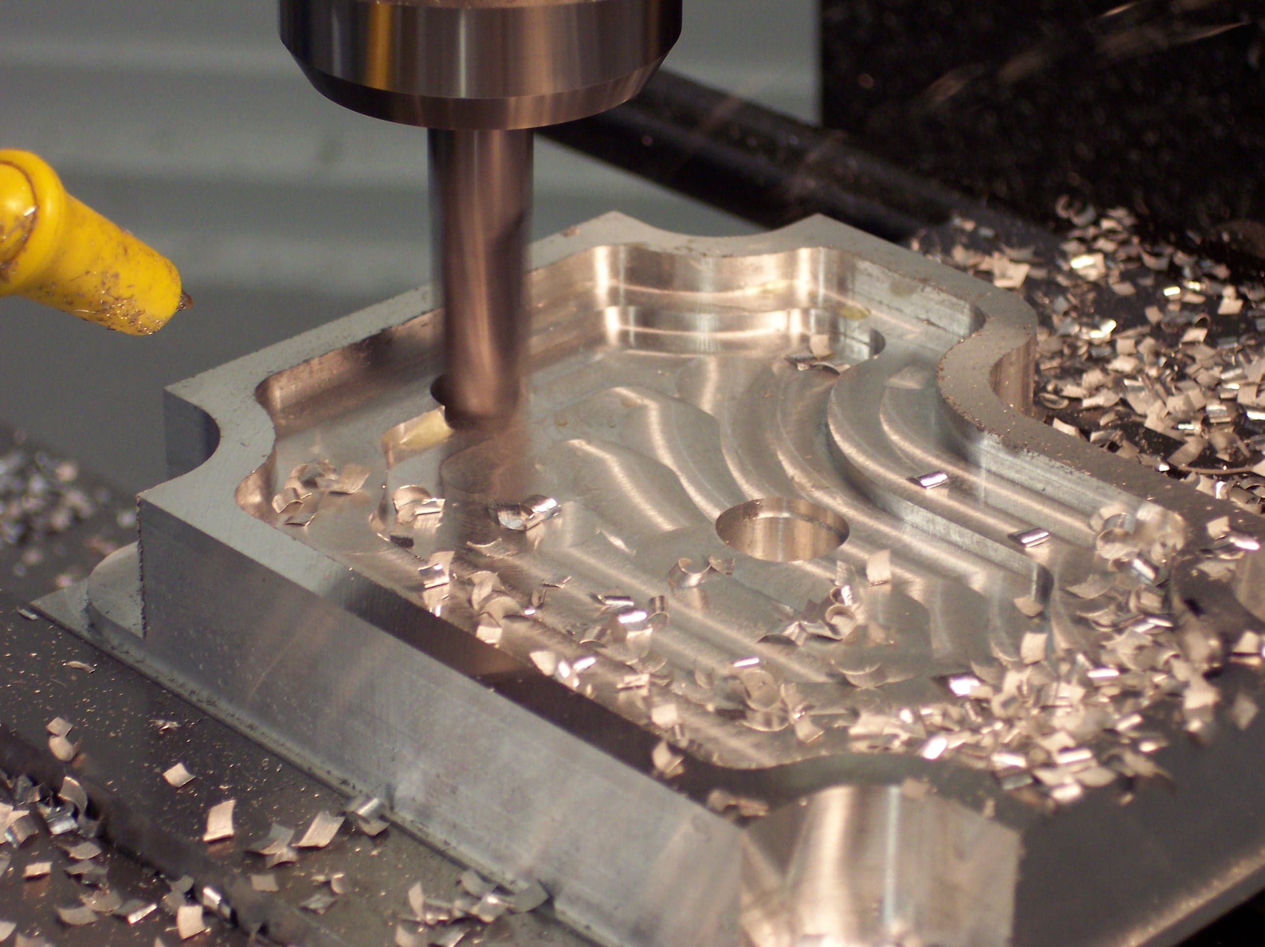 Фрезерная обработка детали