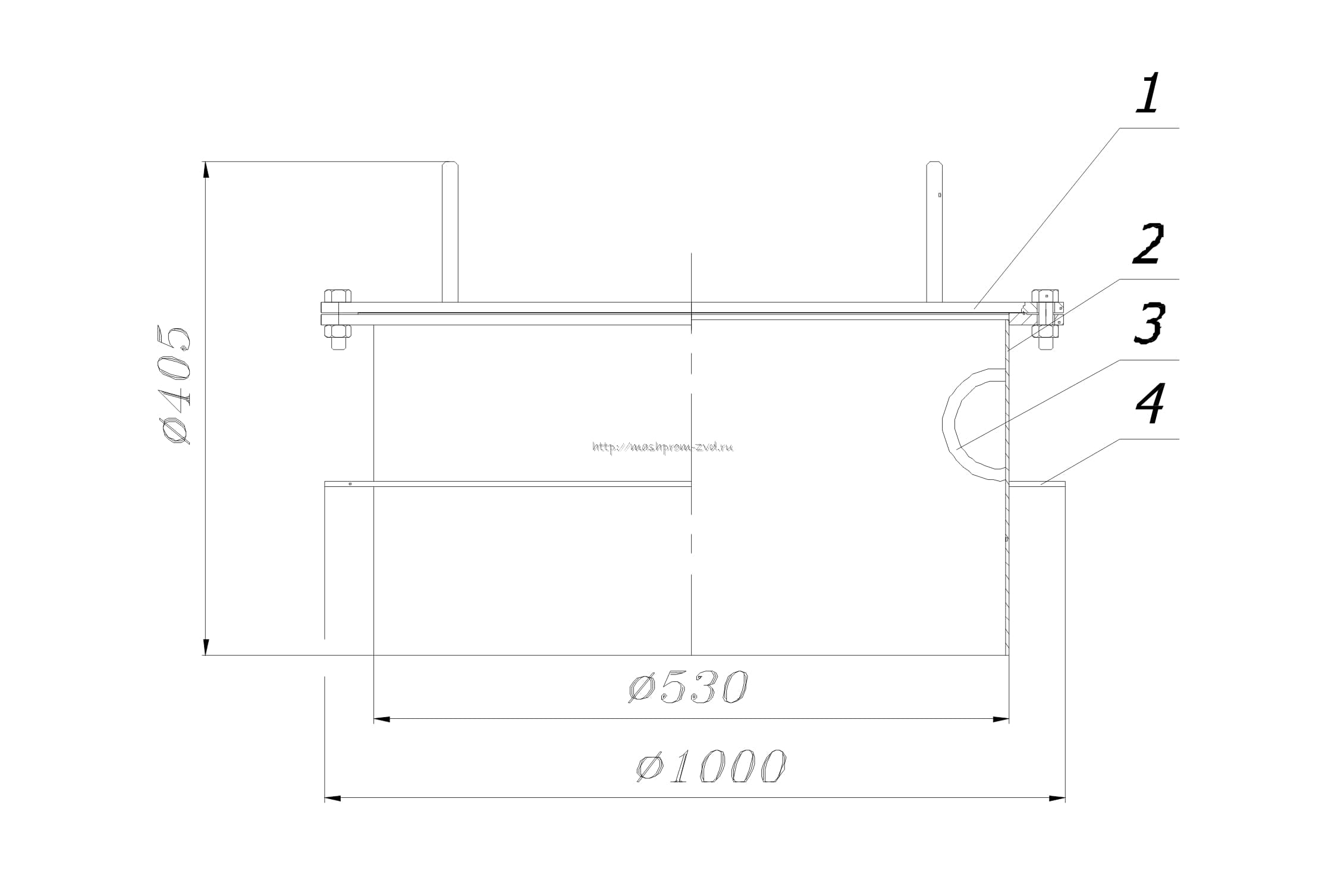 Световой люк чертеж Схема светового люка