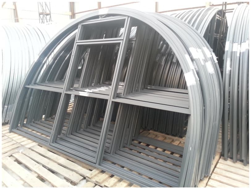 Каркас теплицы из профиля