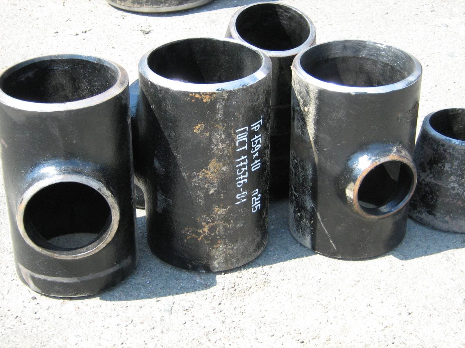 Тройники сварные длоя труб большого диаметра