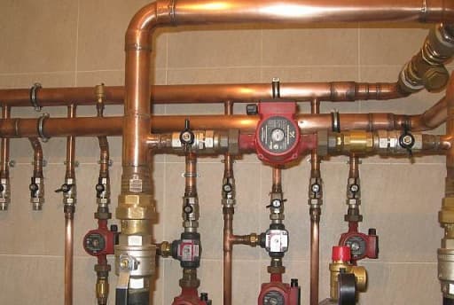 Водопроводные трубы из меди