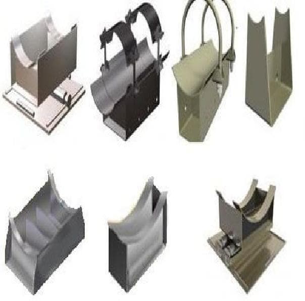 Типы опор трубопроводов