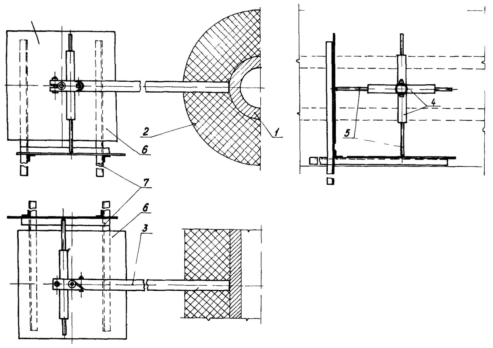 Схема указателя температурных перемещений паровпроводов Схема указателя температурных перемещений паровпроводов