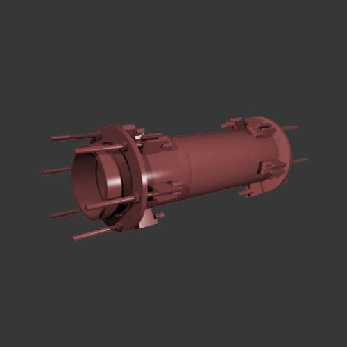 Двухсторонний сальниковй компенсатор