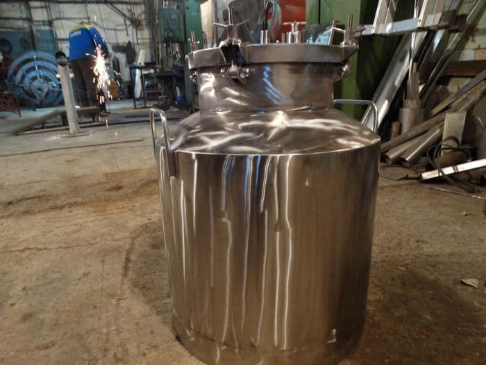 Бидон из нержавейки под заказ в Санкт-Петербурге