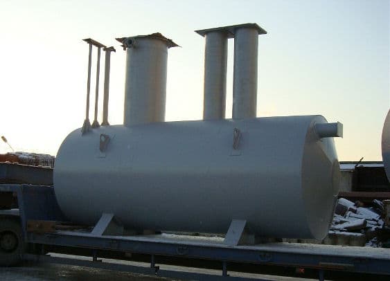 Горизонтальная подземная емкость ЕП