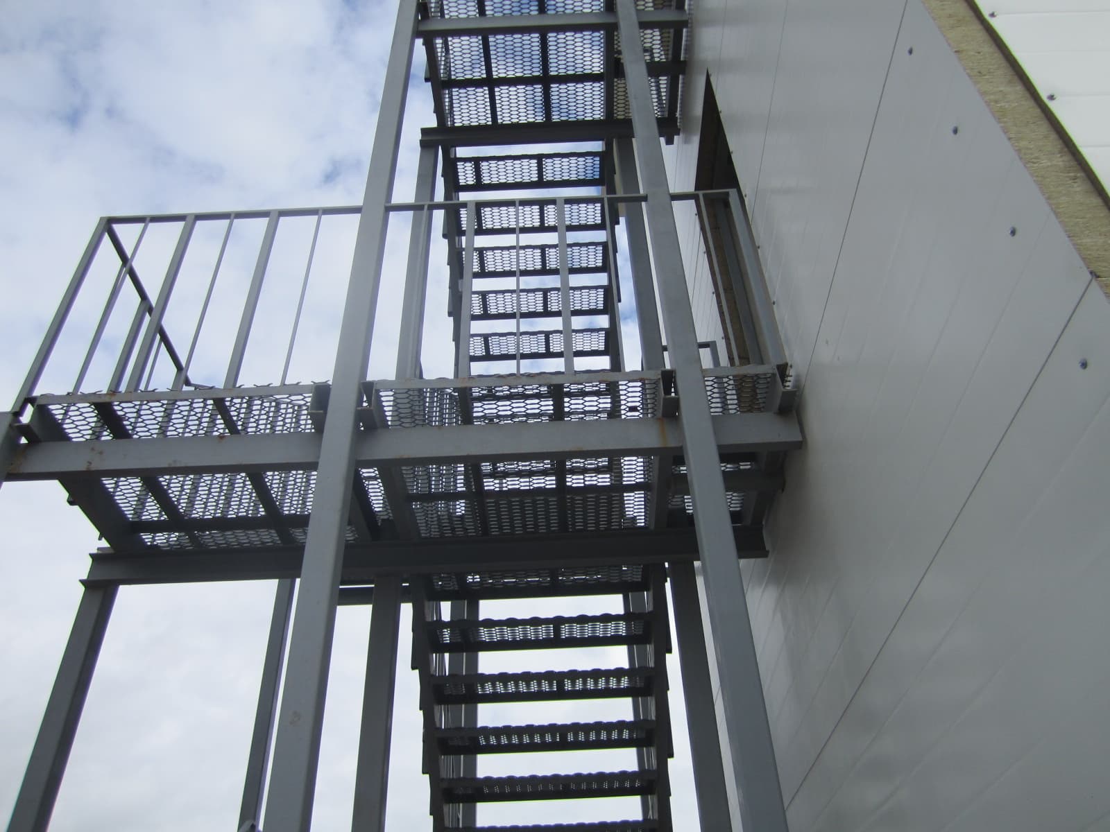 Стальное ограждение для лестницы ГОСТ