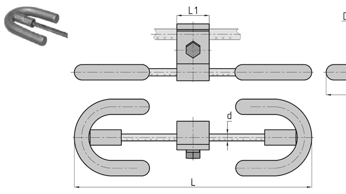 Рисунок гасителя вибрации ГПГ-А