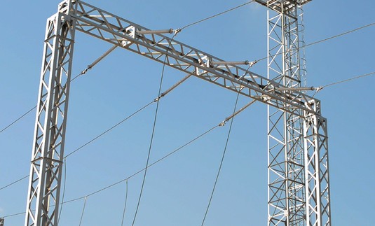 Портал ОРУ шинный 35 кВ фото