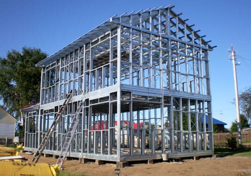 Каркас быстровозводимого дома