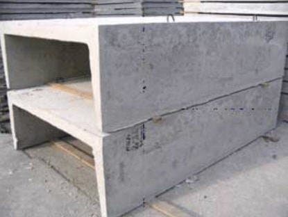 Лотки водопропускные бетонные