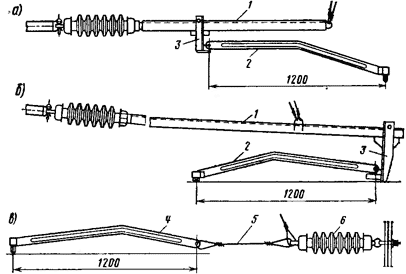 Конструкции фиксаторов жестких, сочлененных, гибких и обратных