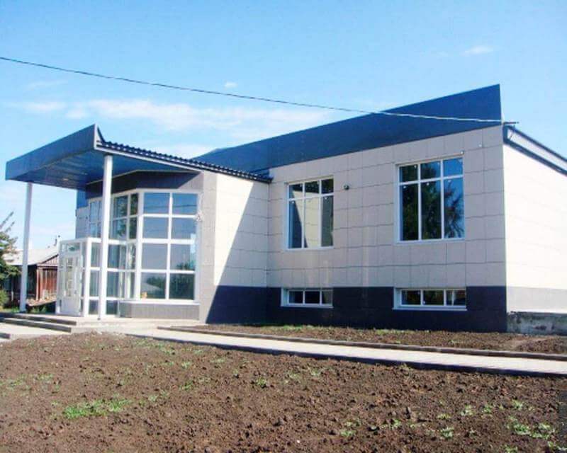 Быстровозводимое здание магазина
