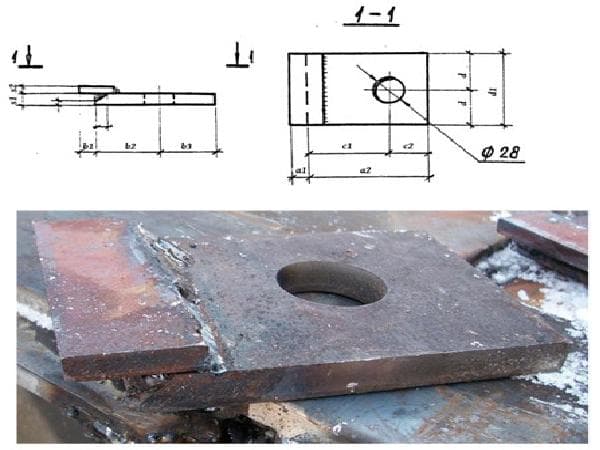 Накладка К1 (К3)