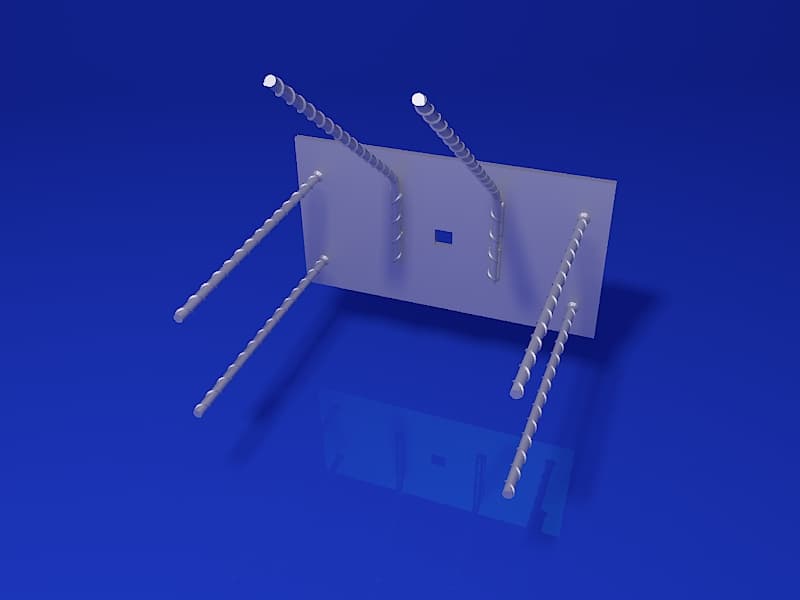 Изделие закладное М8-14