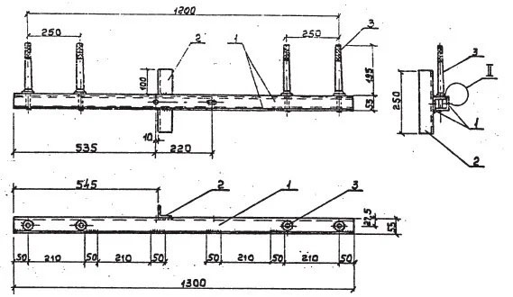 Чертеж траверсы ТМ-5 (3.407.1-143.8.5) 17,3 кг