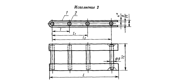 Чертеж исполнение 2 Чертеж исполнение 2