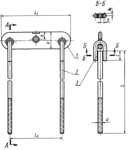 Коромысла с тягами МН 3961-62 Коромысла с тягами МН 3961-62