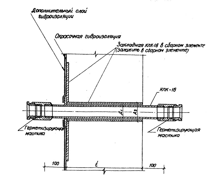 Чертеж установки КПК-16