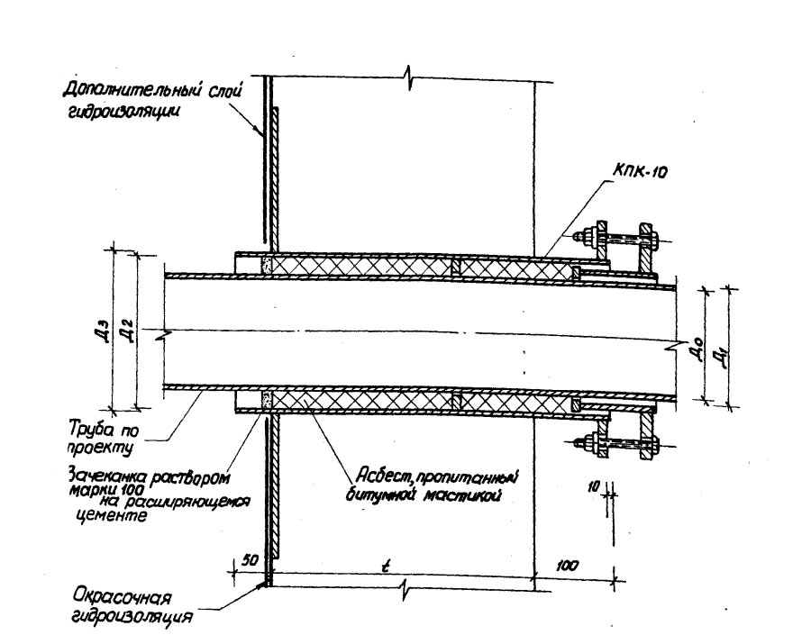 Чертеж установки КПК-10