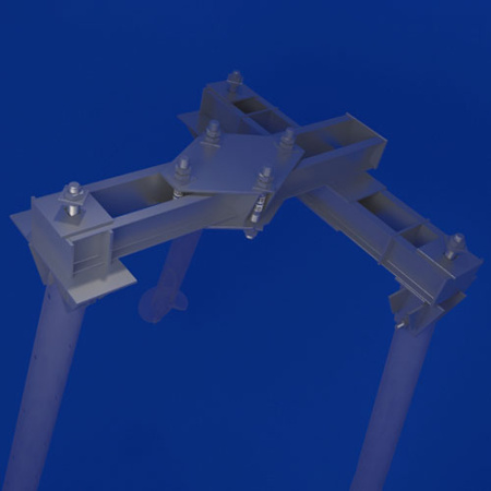 Фундамент трехсвайный ВФ-3