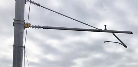 Консоль изолированная горизонтальная средней анкеровки ИГС