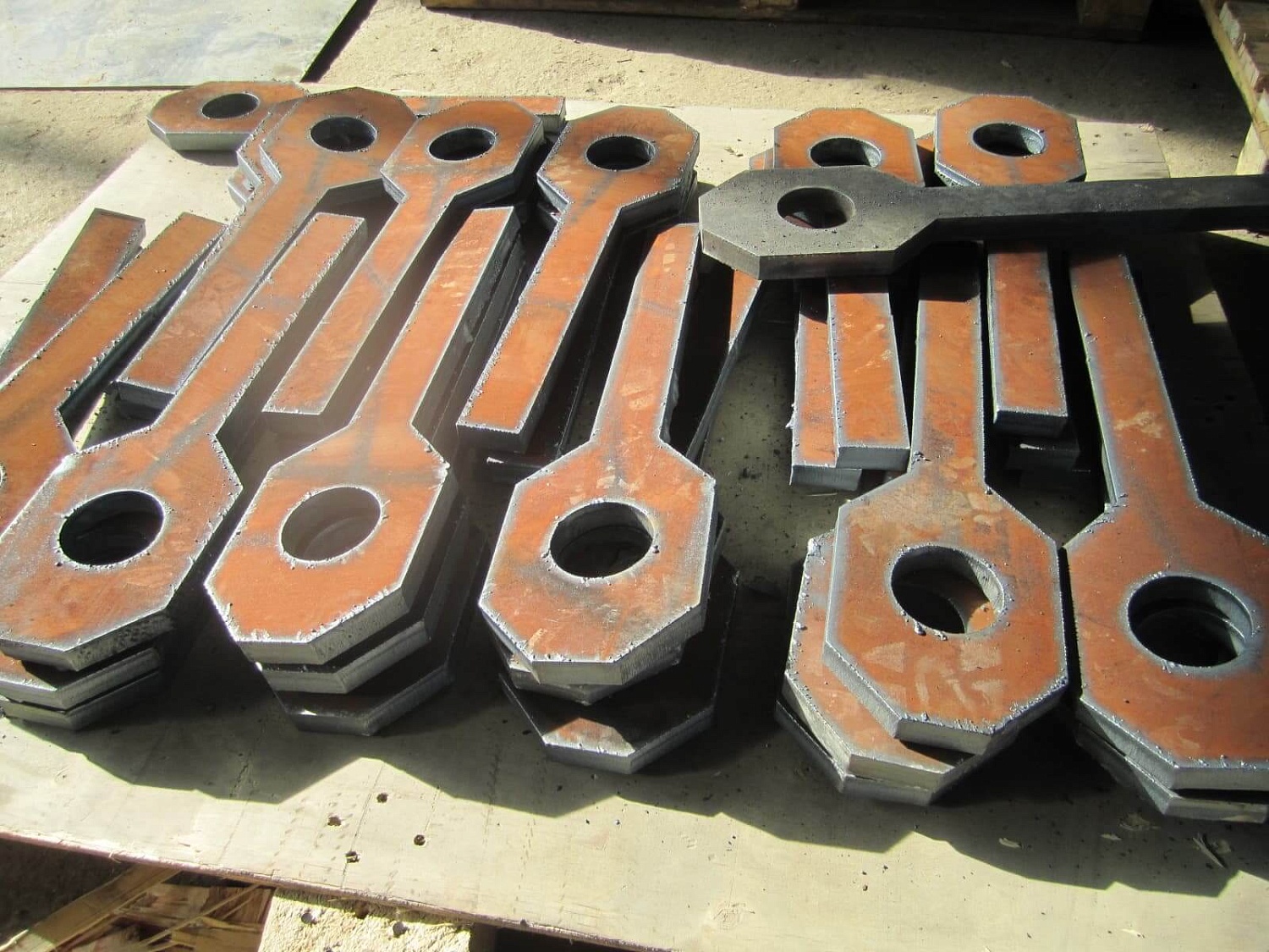 Закладные детали угловой опоры