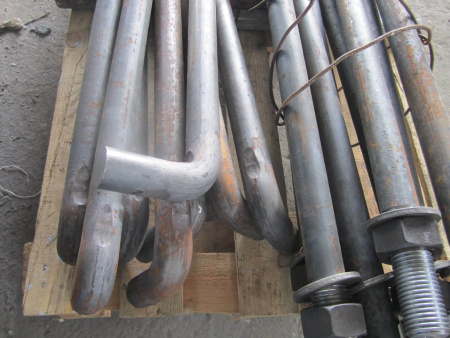 Фундаментные болты изогнутые 1.2 - тип 1 исполнение 2