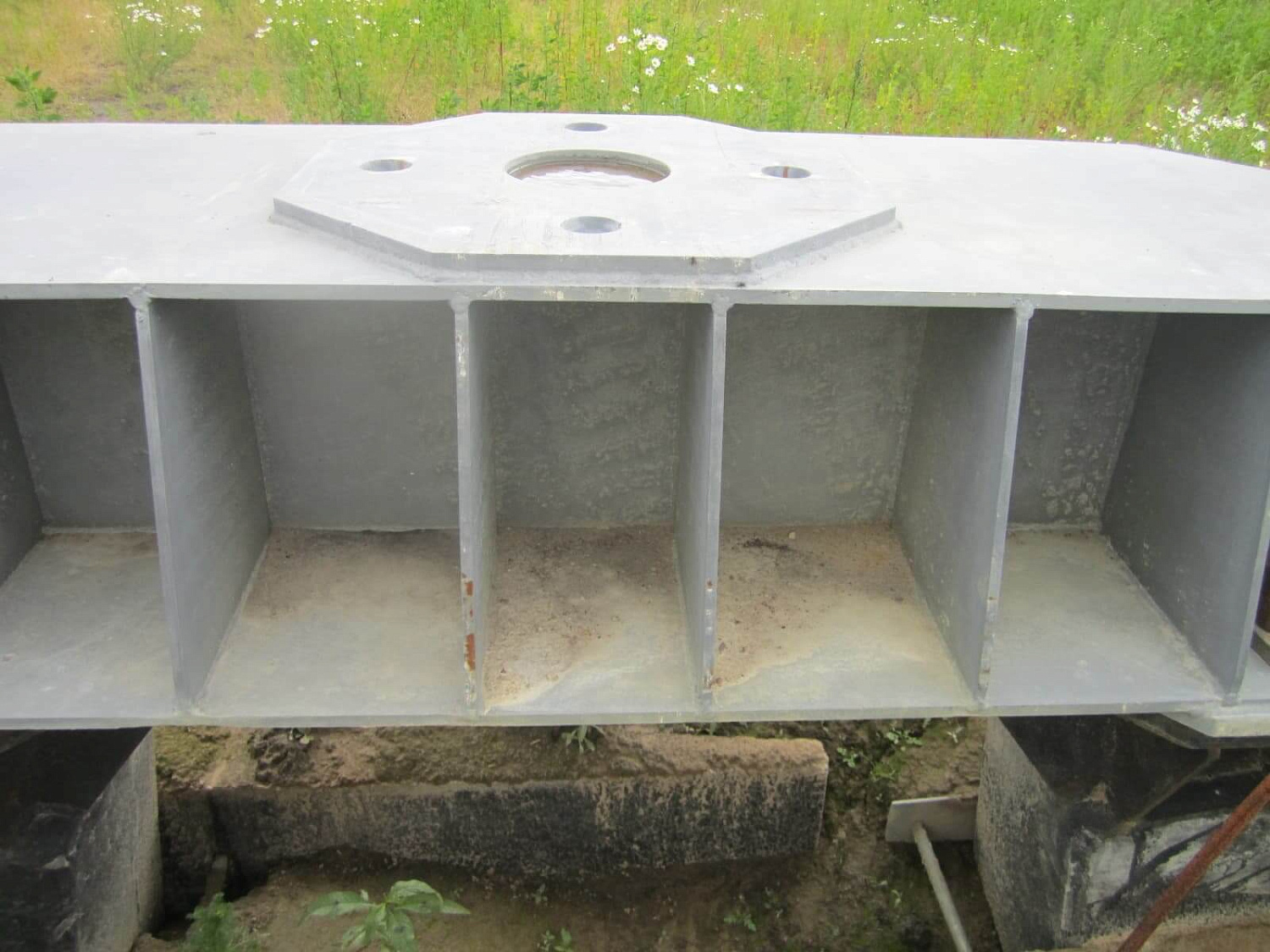 Ростверк металлический