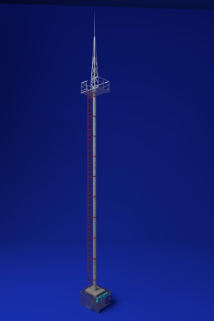 Прожекторная мачта ПМЖ-19,3