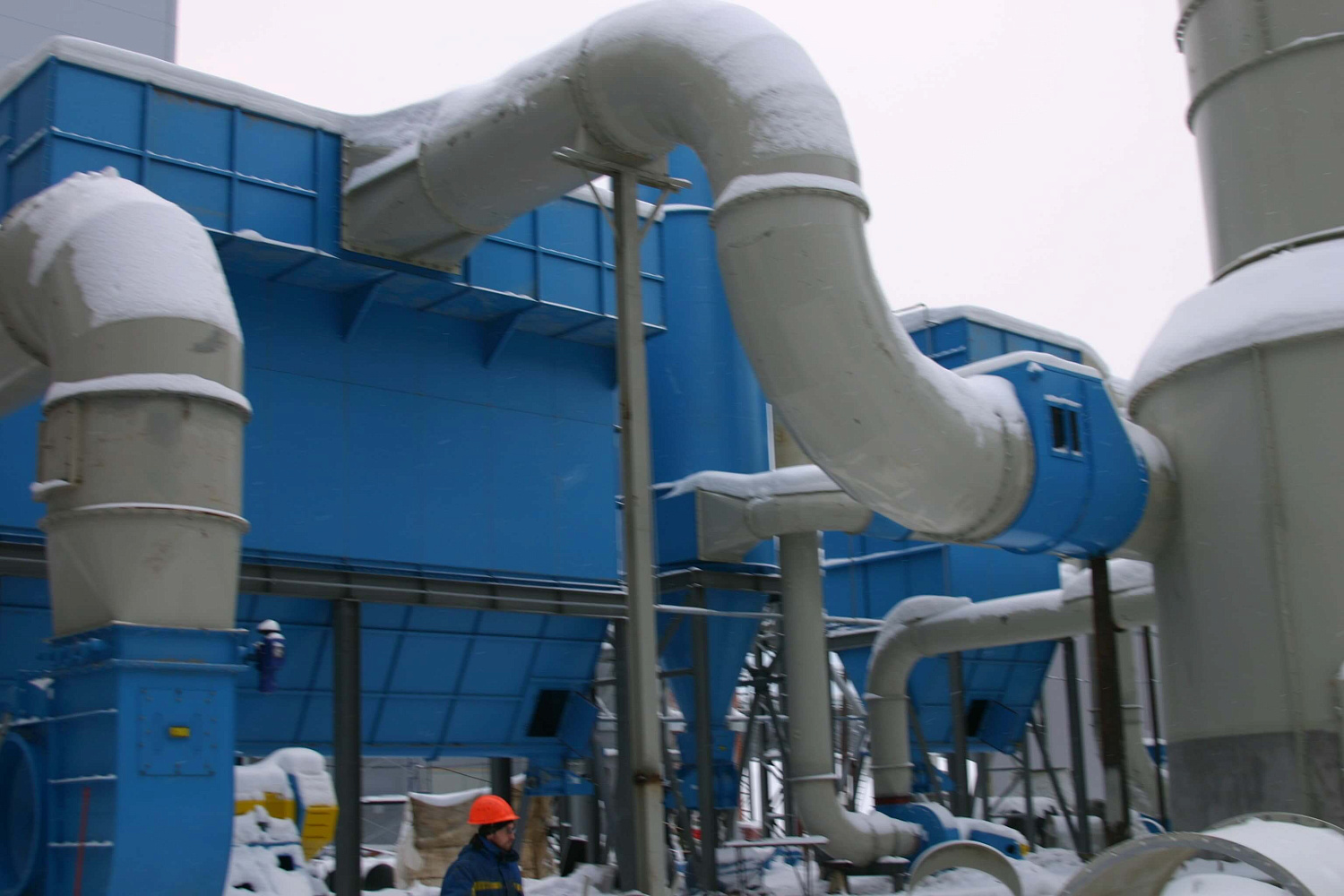 Монтаж технологических металлоконструкций