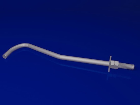 Фундаментные болты изогнутые 1.2 - тип 1 исполнение 2