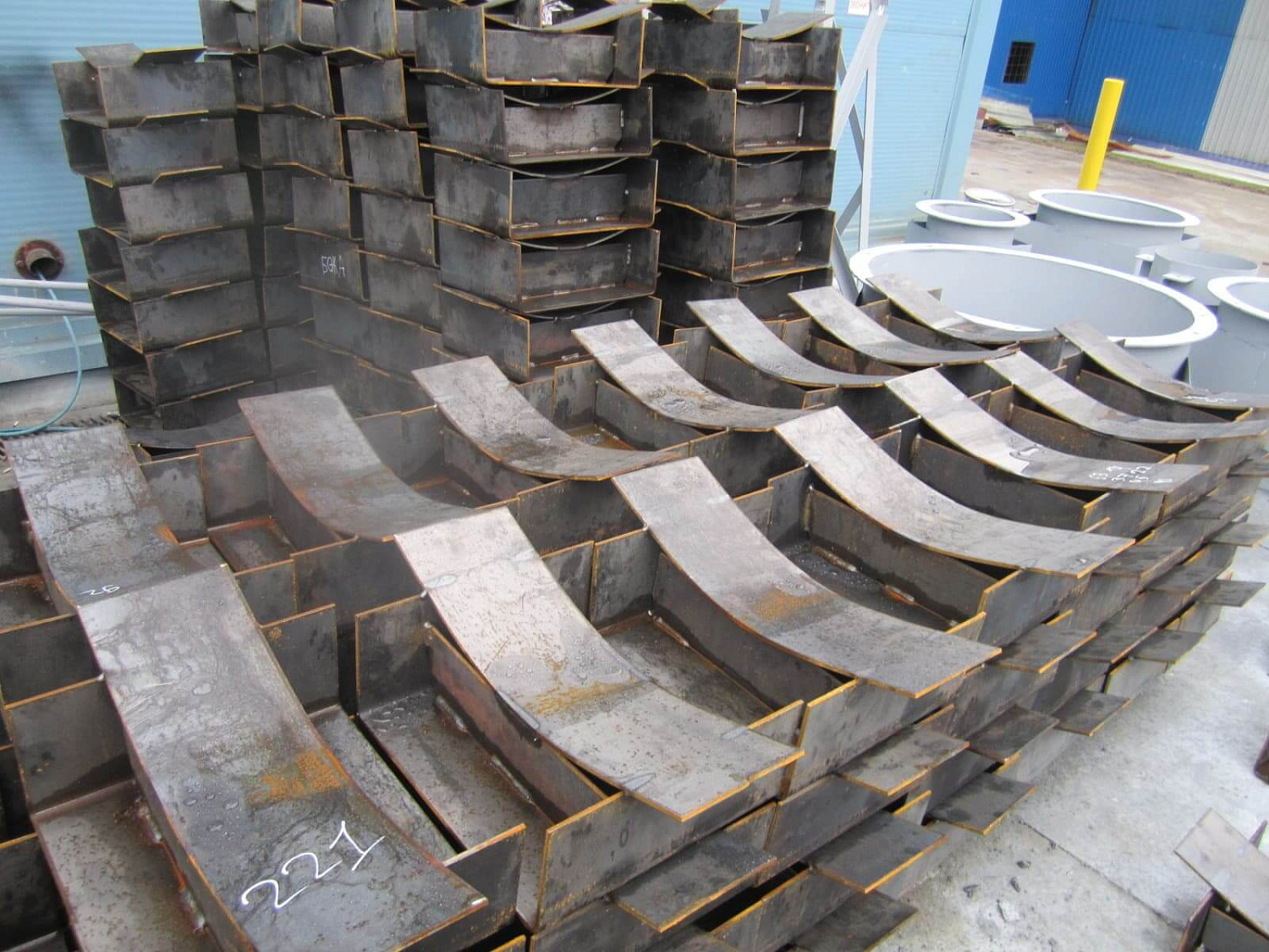 Хомутовые опоры изготовление