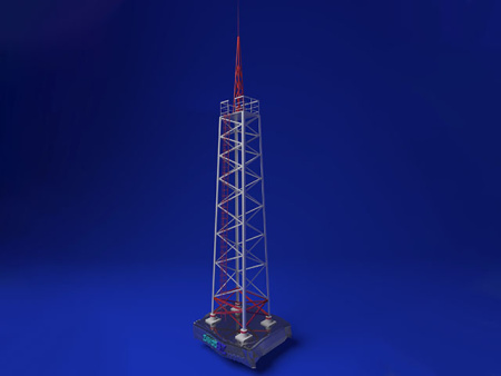 Стальная прожекторная мачта ПМС-18,4 Стальная прожекторная мачта ПМС-18,4