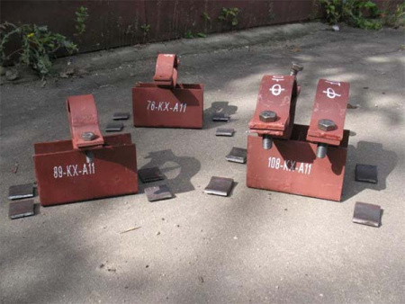 Опора корпусная хомутовая КХ